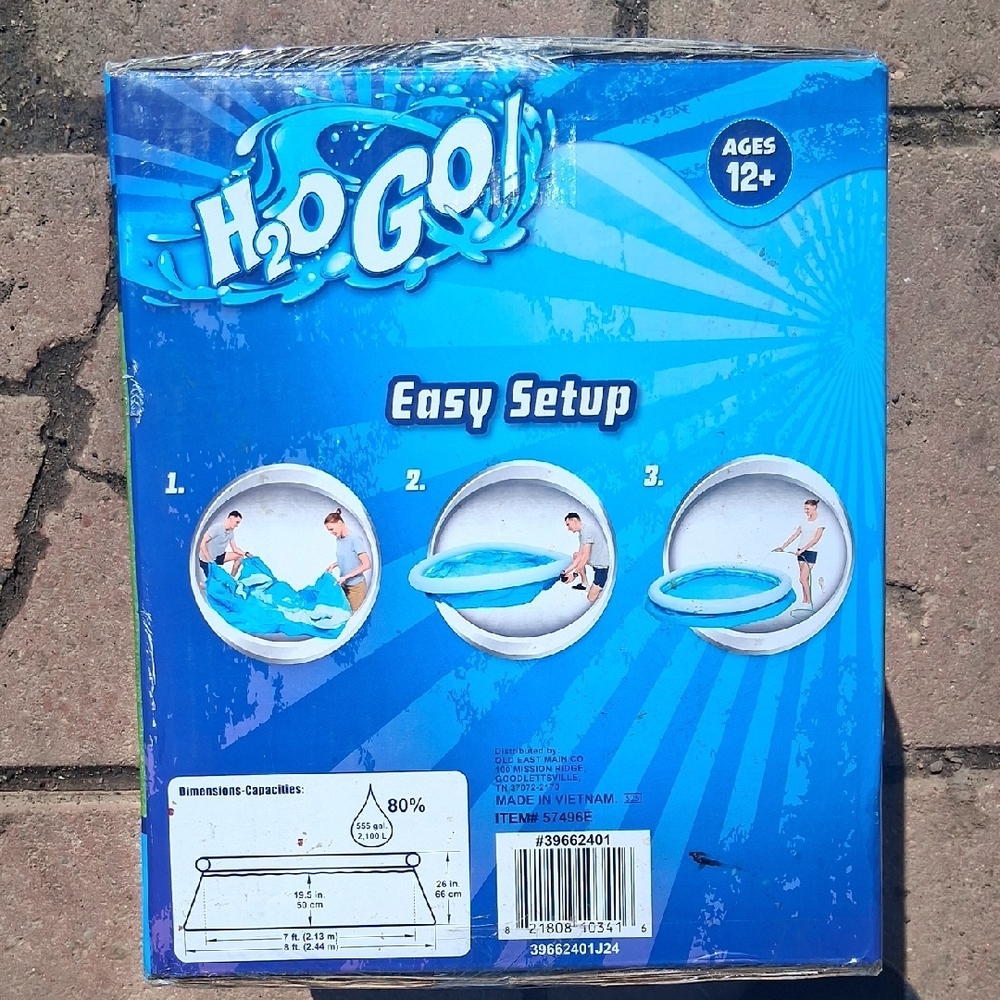 Bestway Fast Set Inflatable Pool - Blue - Picture 3 of 4